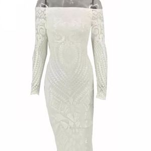 NEVER WORN Mmermaid lace dress